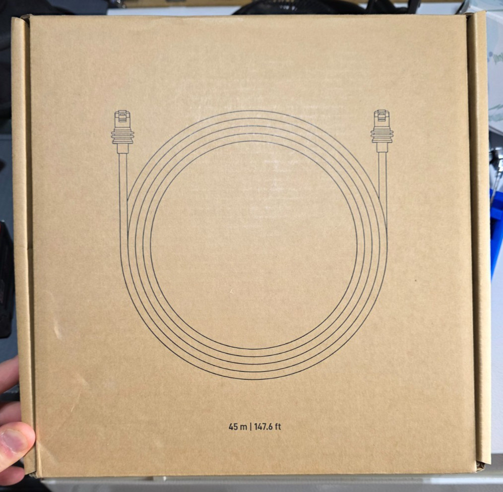 Starlink Standard 45m 147.6ft Cable Genuine OEM SpaceX Factory Sealed
