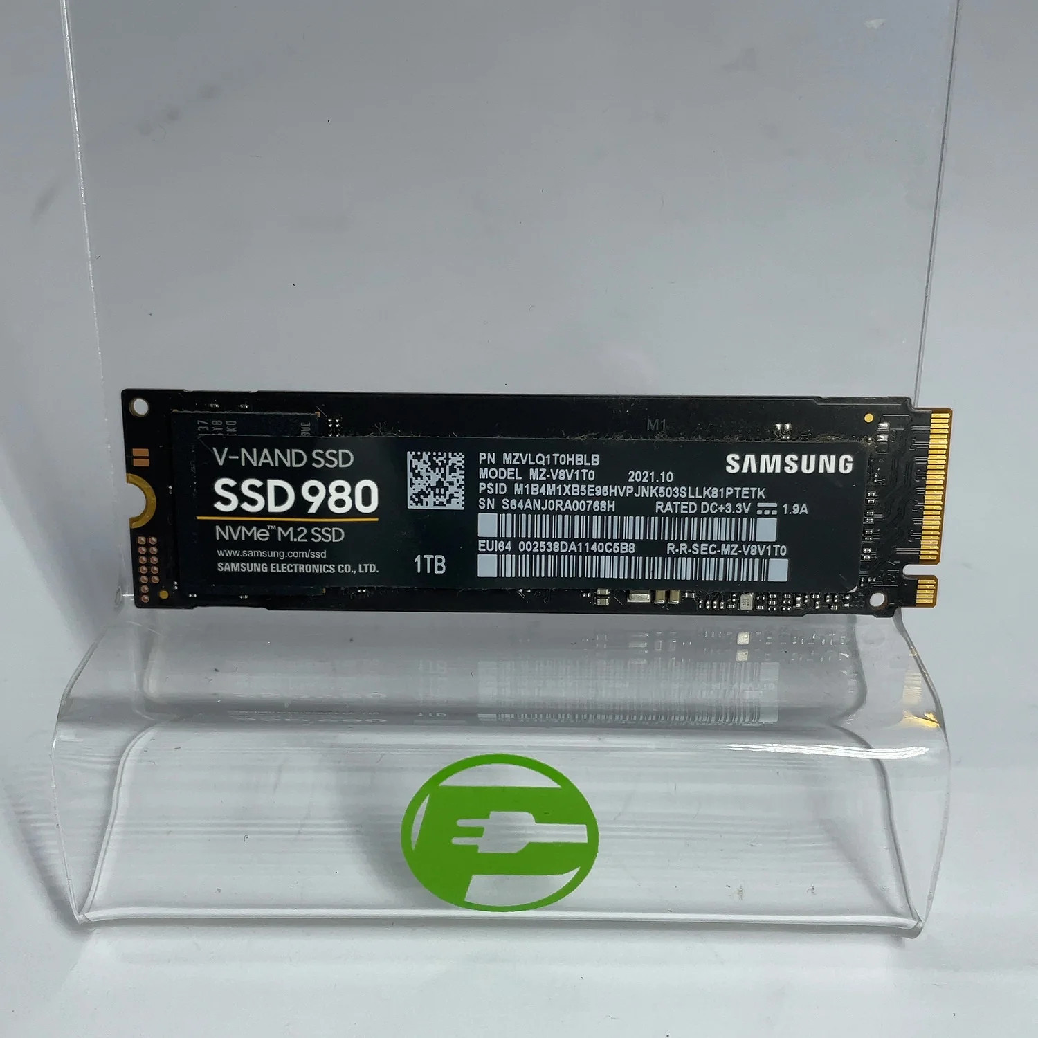 Samsung 2280mm 980 SSD 1TB M.2 NVMe Gen 3.0 x 4 SSD