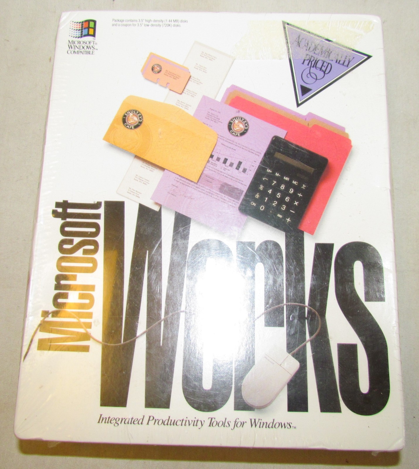 Microsoft Works 2.0 for Windows Vintage Software New Sealed