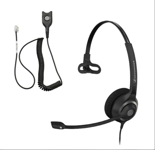 Sennheiser SC 230 Single-Sided Monaural Headset (504401) - RJ11 Adapter