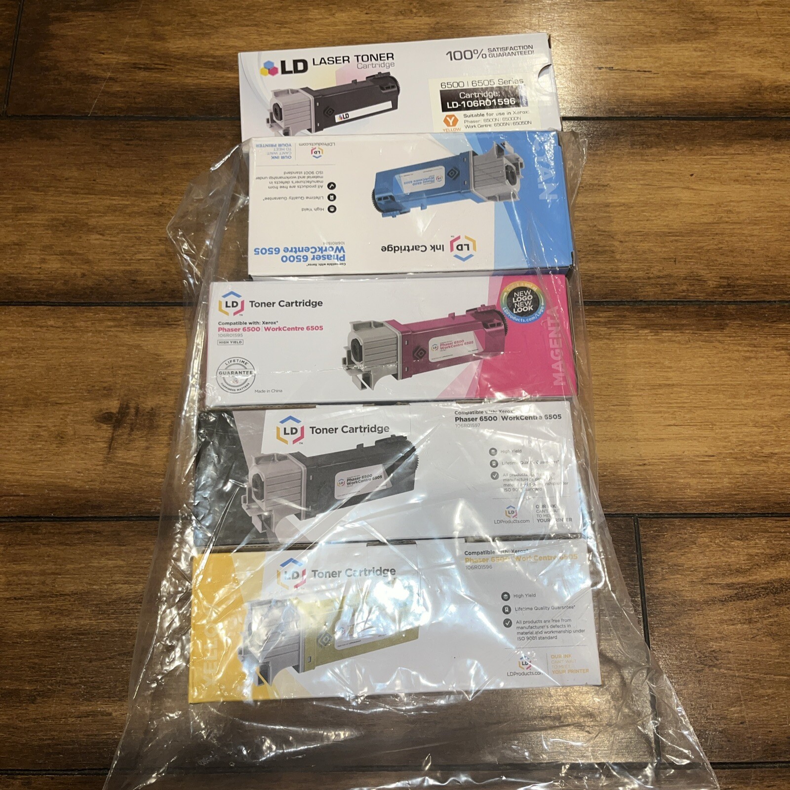 NEW LD Compatible Toner Cartridge Replacements for Xerox Phaser 6500 WorkCentre