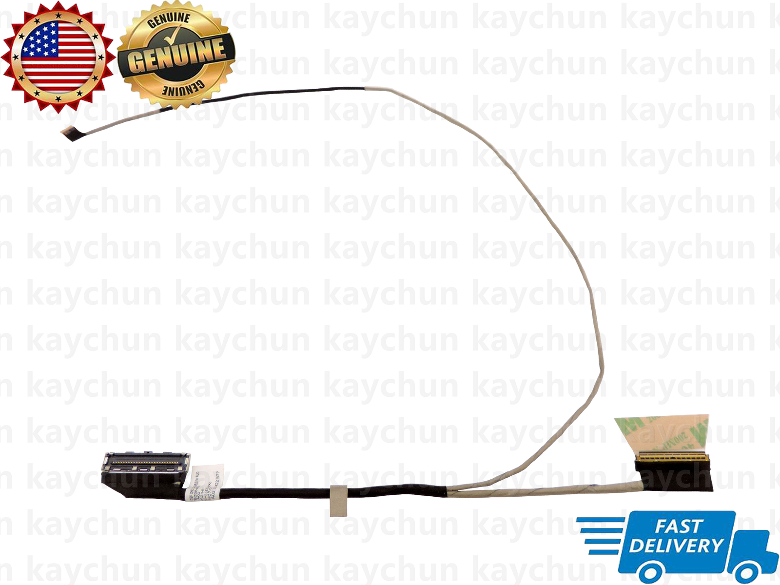 Original LVDS LCM LCD Video Display Screen Cable 6017B0584903 QHD 40pin