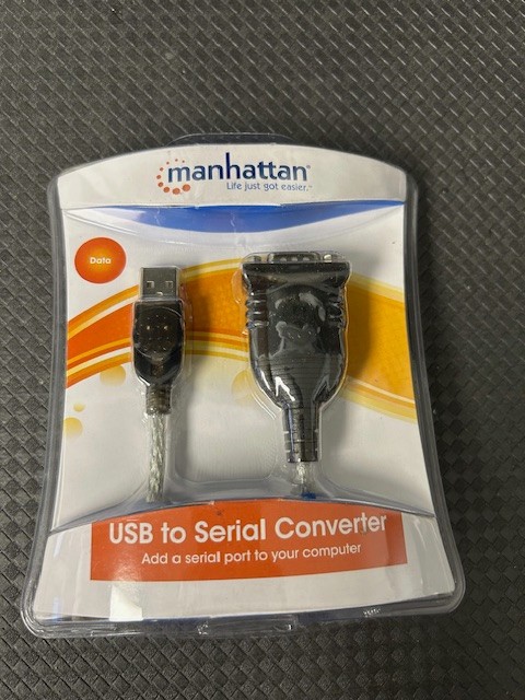 Manhatten USB To DB9 Serial Cable