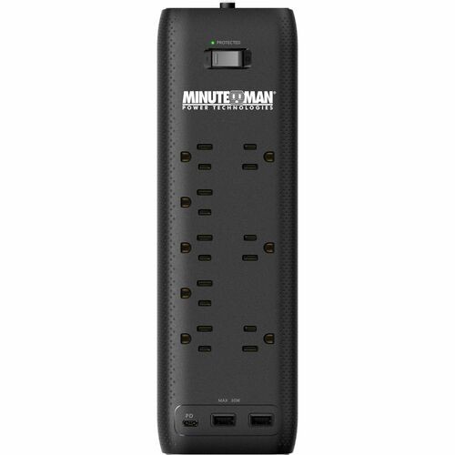 Minuteman MMS-STP8U3 8-Outlets Surge Suppressor/Protector