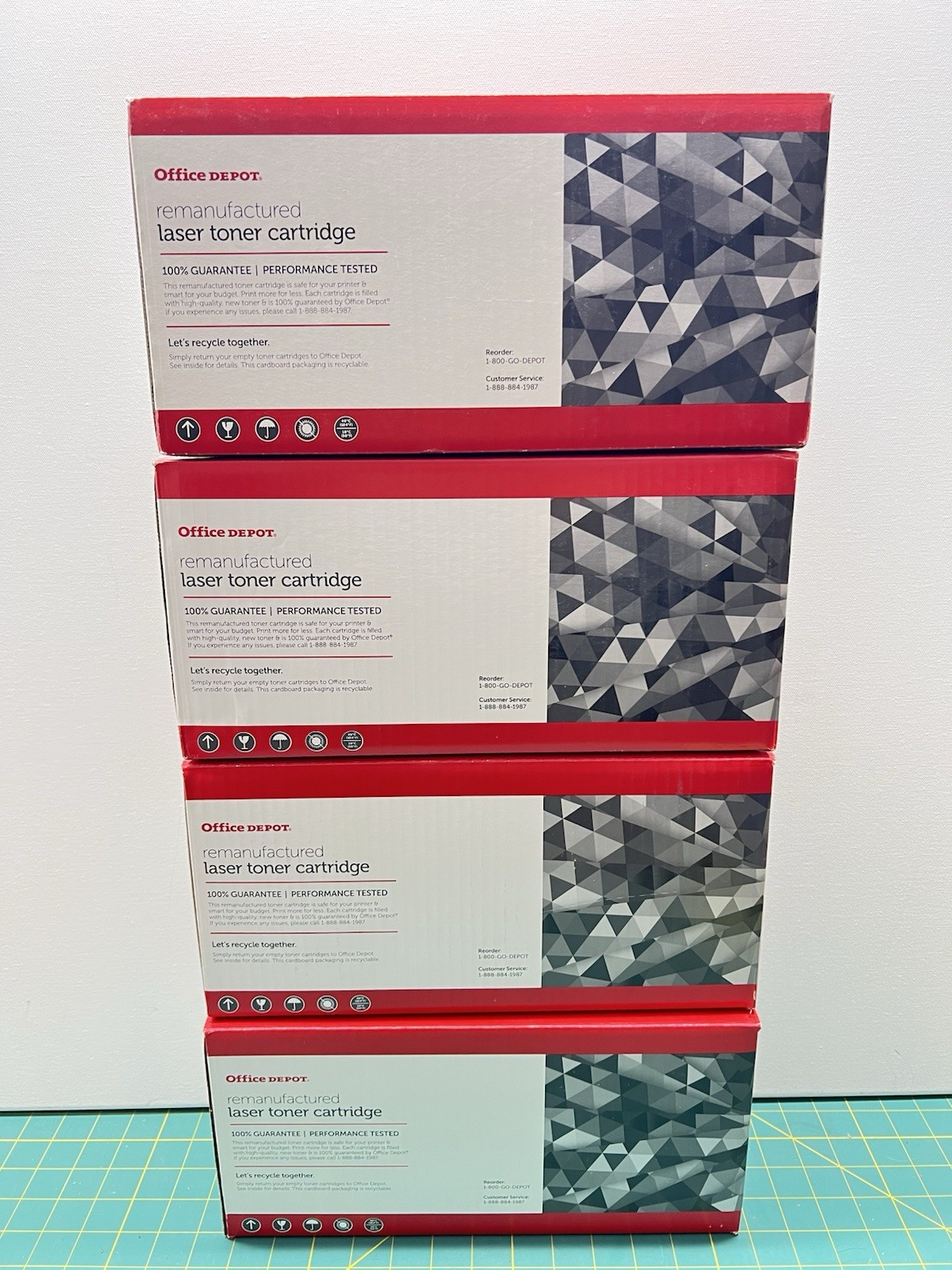 Office Depot HP 305A Toner Set CE410A CE411A CE412A CE413A CMYK 4 Pack