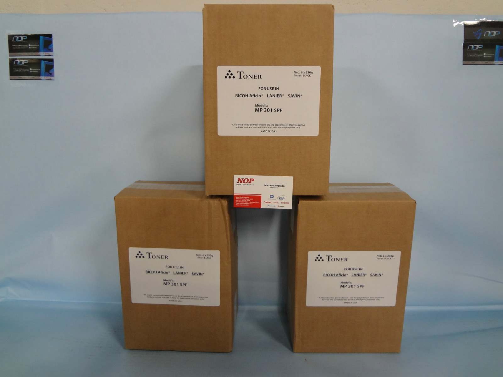18 Toners Ricoh 841714 MP 301SP, MP 301SPF, MP 301, MP 301E, MP301 841767 SAVIN 