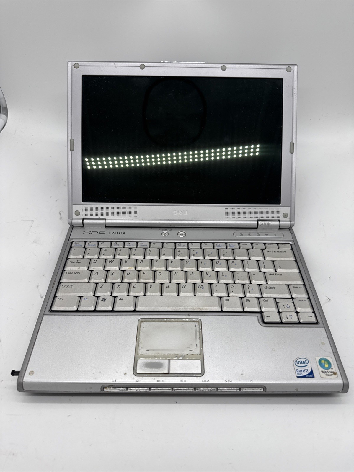 Dell XPS M1210 12.1" Core 2 Duo T7200 2GB RAM 1tb Hdd Ubuntu Mate Battery Bad