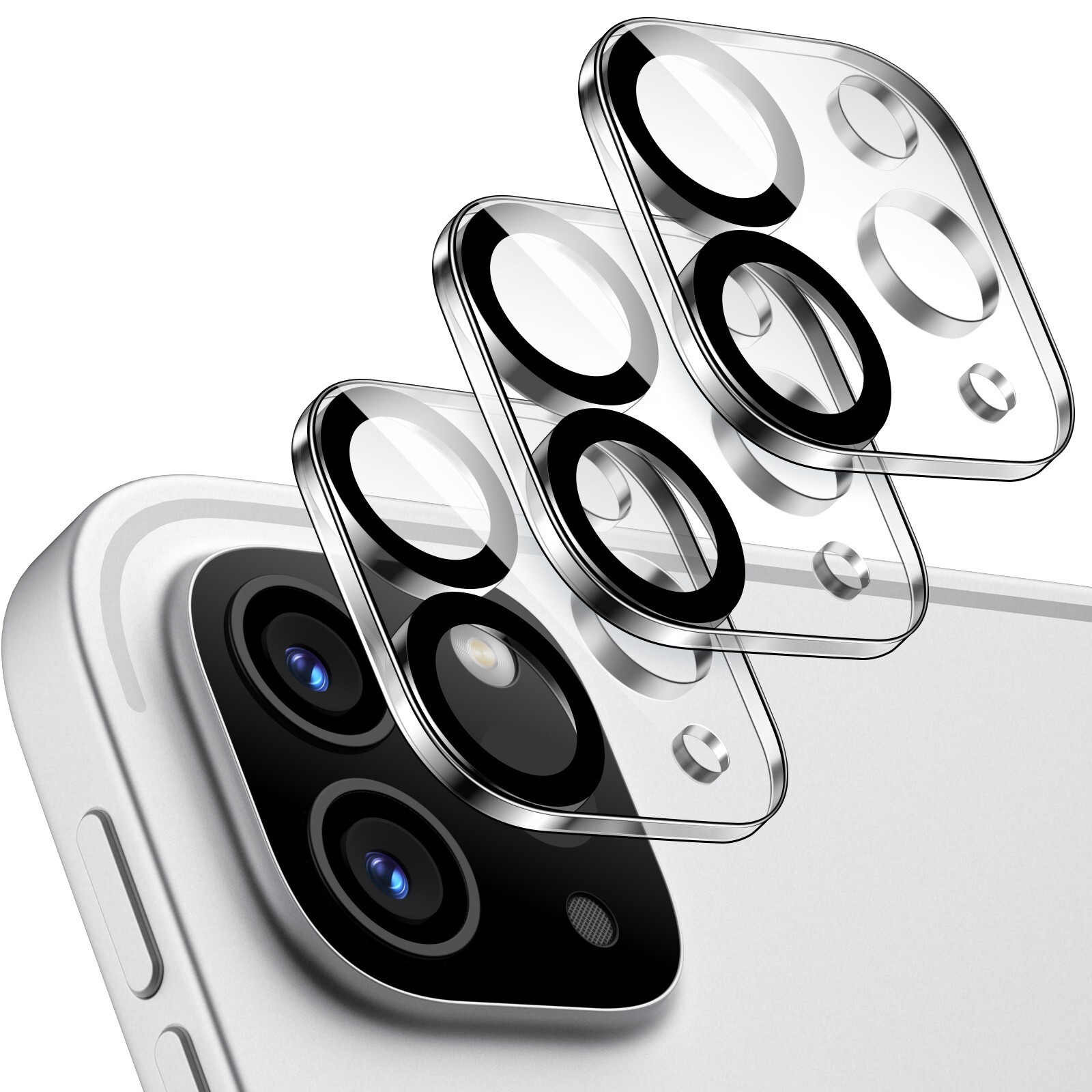 Camera Lens Protector for iPad Pro 11-Inch/12.9-Inch (2022/2021/2020), 3-Pack