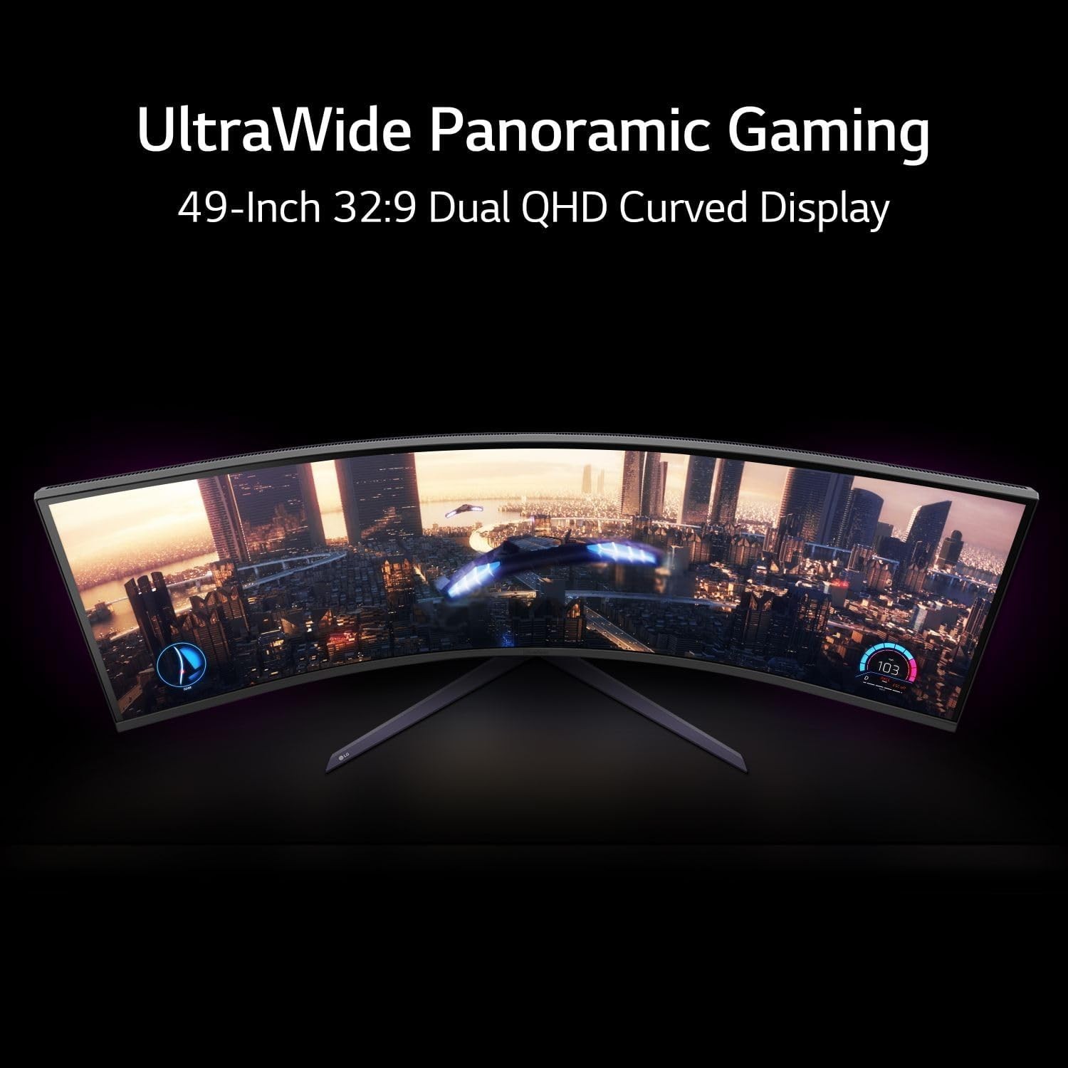 LG UltraGear 49" DQHD Curved Gaming Monitor