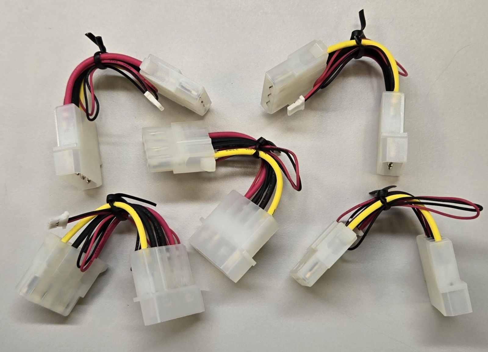 Lot of 5 - Innodisk SATADOM 3-Pin Power Adapters