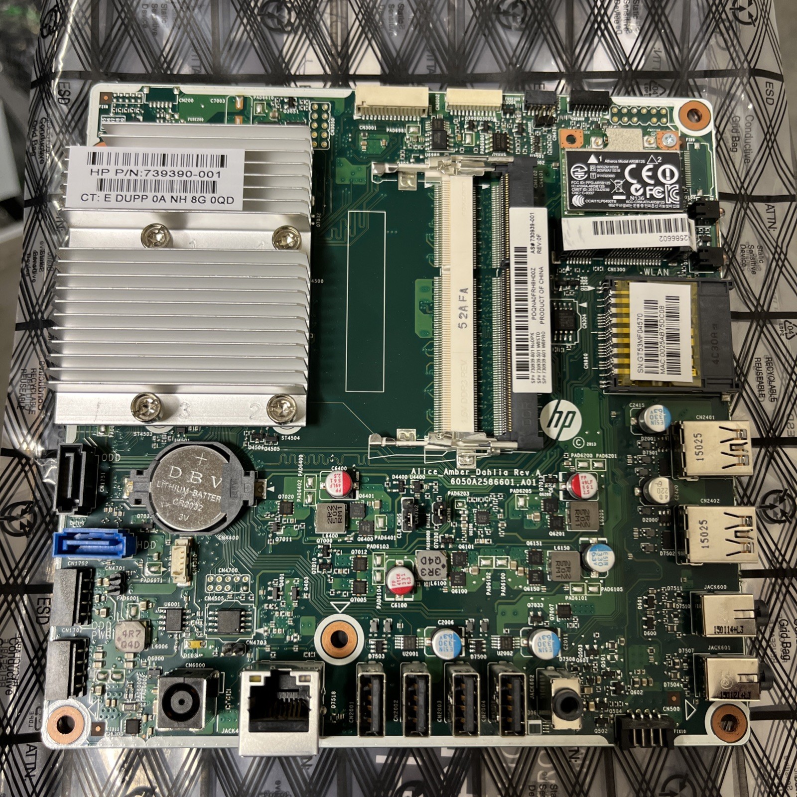All-In-One PC Motherboard 739390-001 HP Pavilion 23-g010