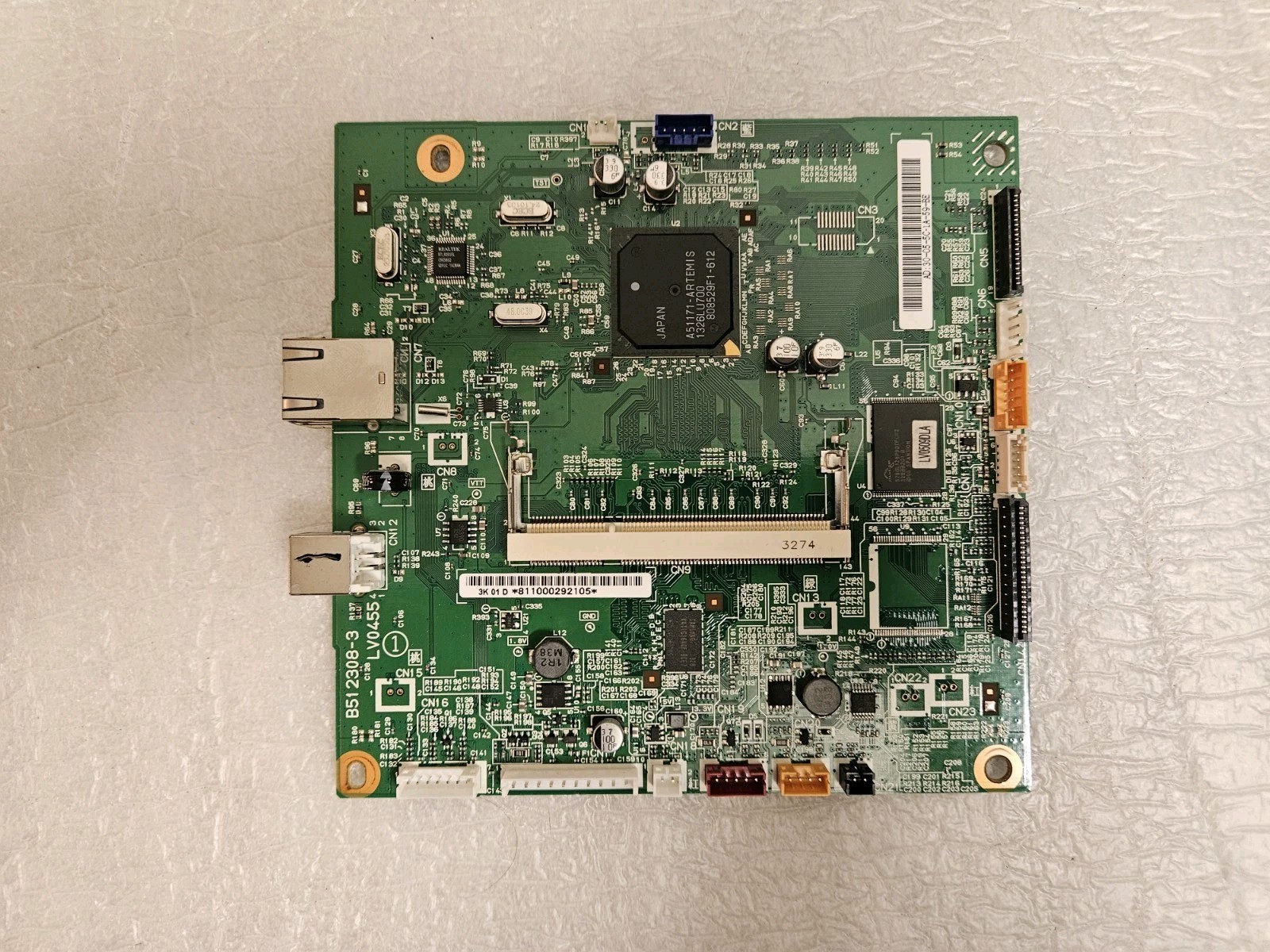 Genuine Brother HL-4570CDW Main Formatter Board