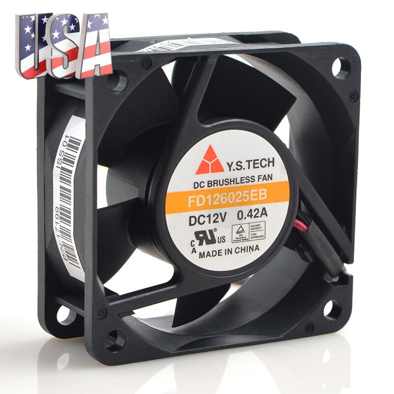 1PCS New Y.S. TECH FD126025EB  6cm 12V 0.42A 60*60*25MM  Cooling Fan