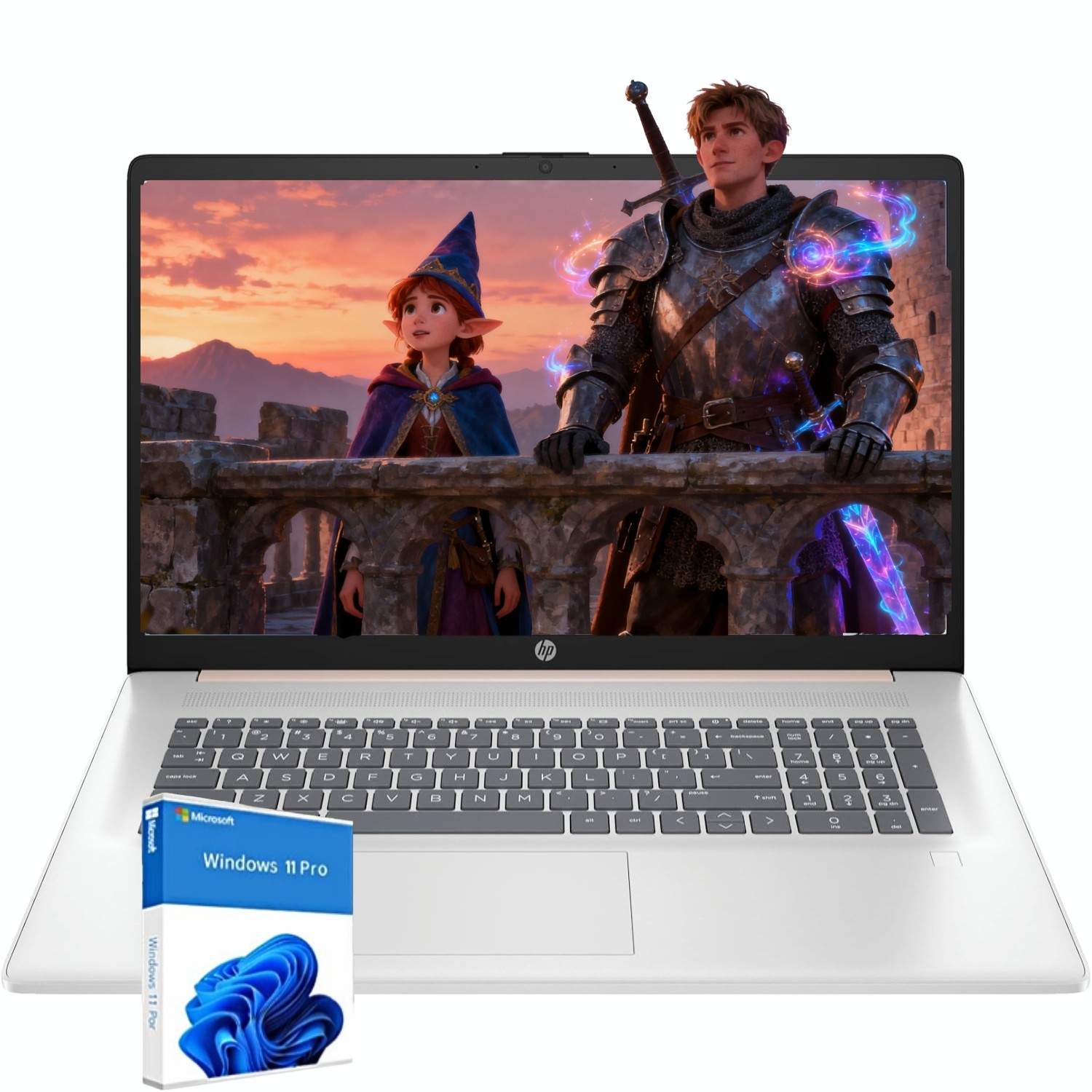 HP 17.3"HD Laptop InteL core i5-1334U UpTo 64GB RAM 2TB SSD Win11Pro Backlit US