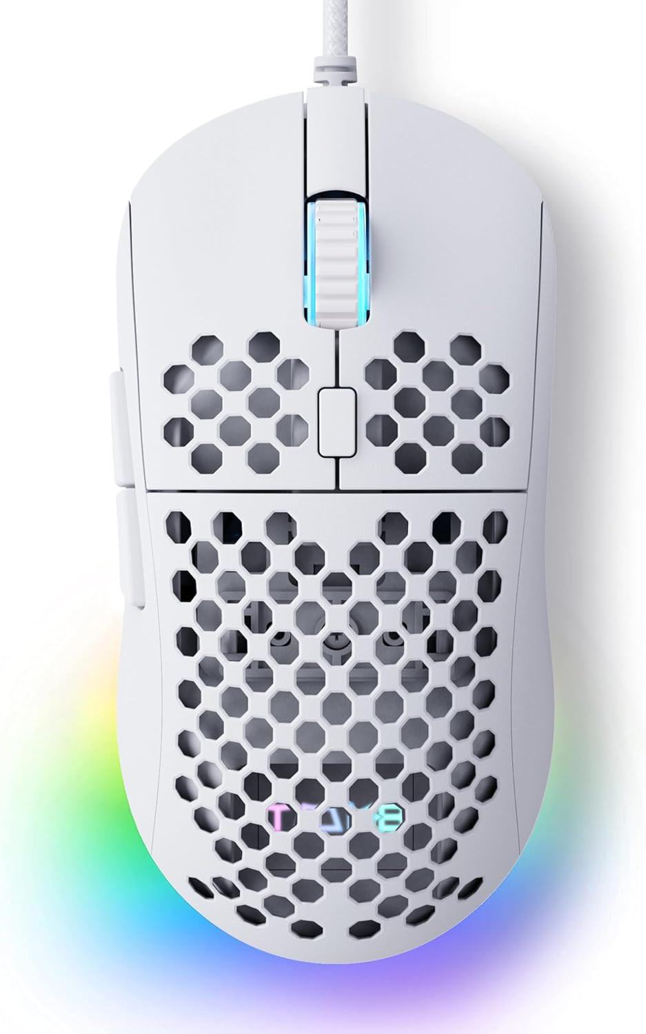 TMKB Falcon M1SE Ultralight Honeycomb Gaming Mouse, High-Precision 12800DPI Opti