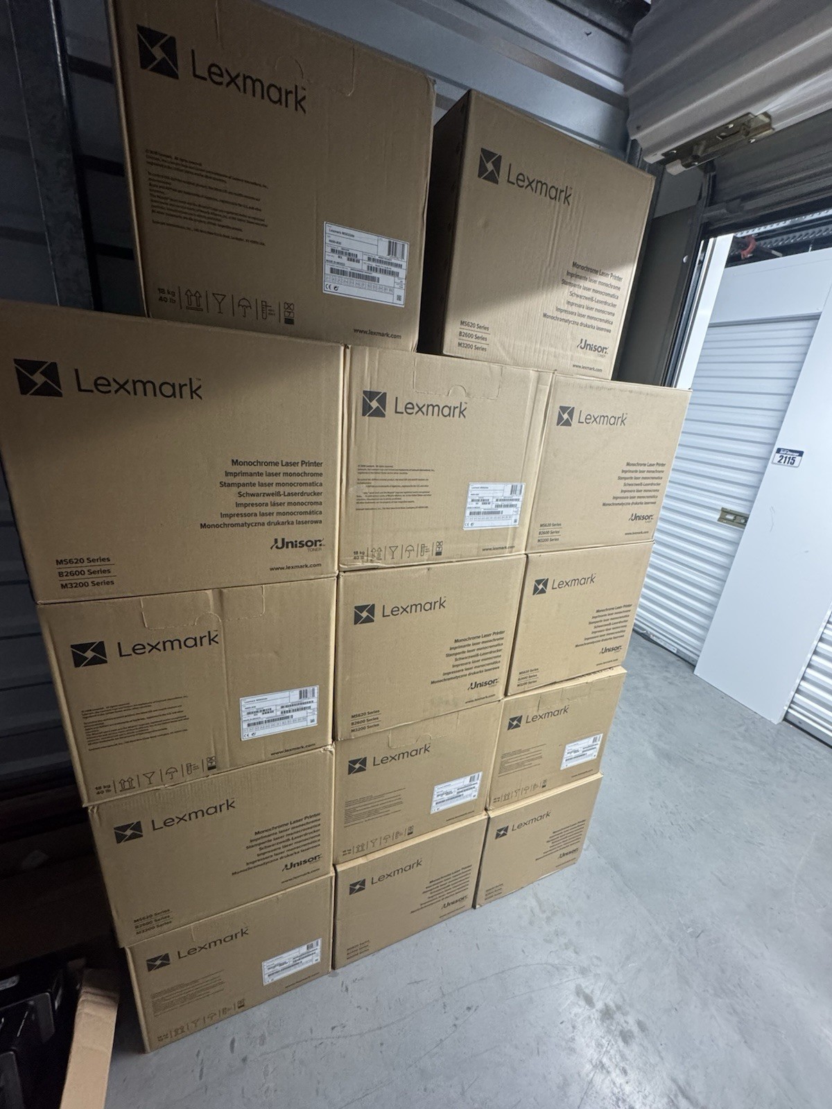 14 Lexmark Monochrome Laser Printer NEW- Unlocked & Reset