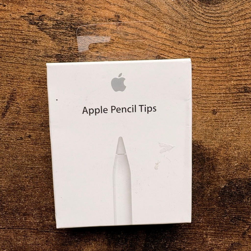 2 packs of Apple Pencil Tips One Size White