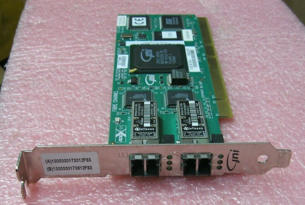 Sun 375-3157 JNI 2Gb PCI Dual FC Host Adapter