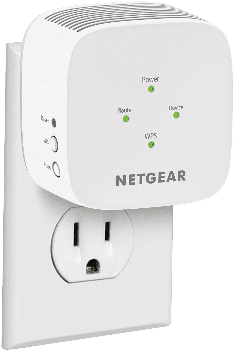 NETGEAR - AC750 WiFi Range Extender and Signal Booster, Wall-plug
