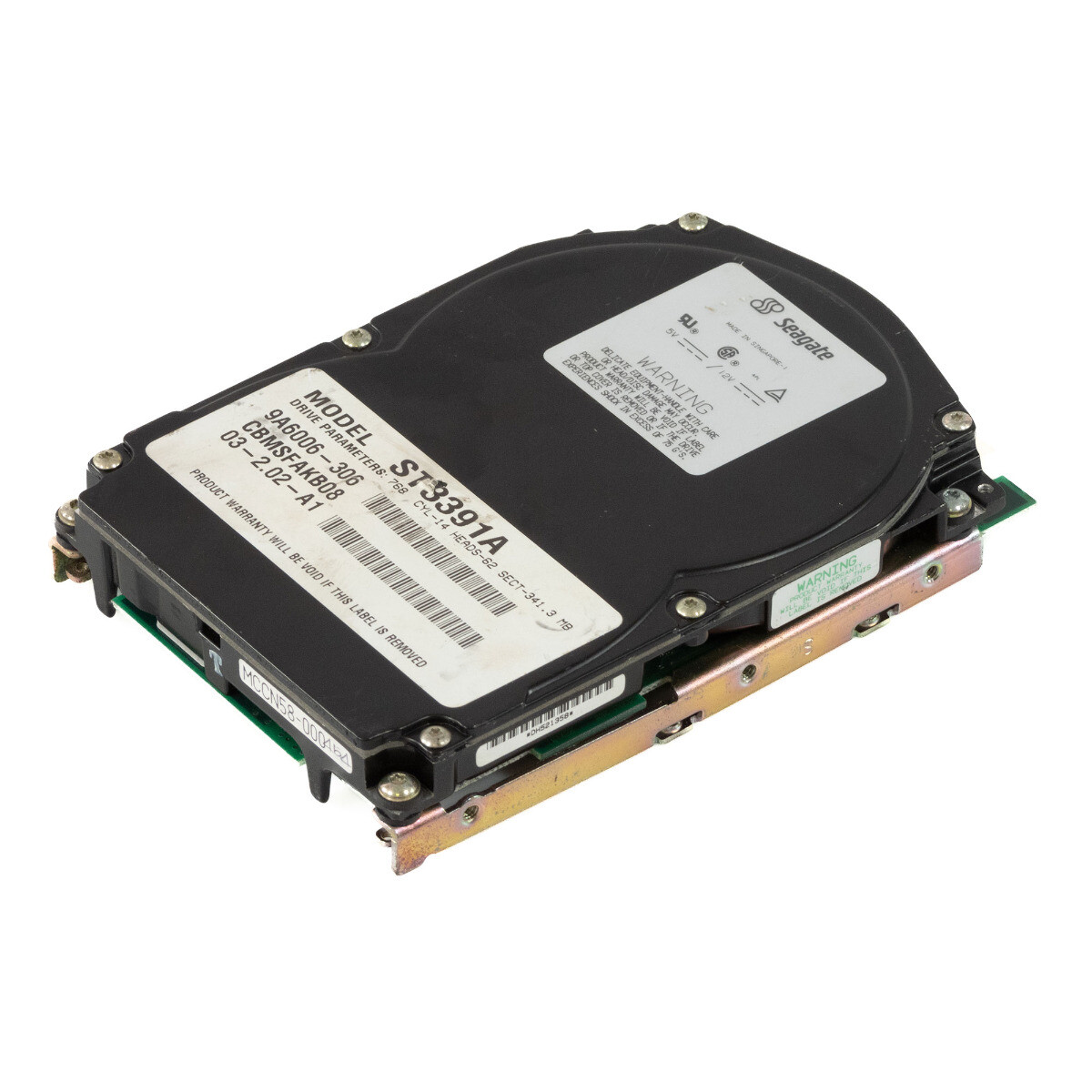 Hard Drive Seagate ST3391A 341MB 3.8K ATA 3.5''