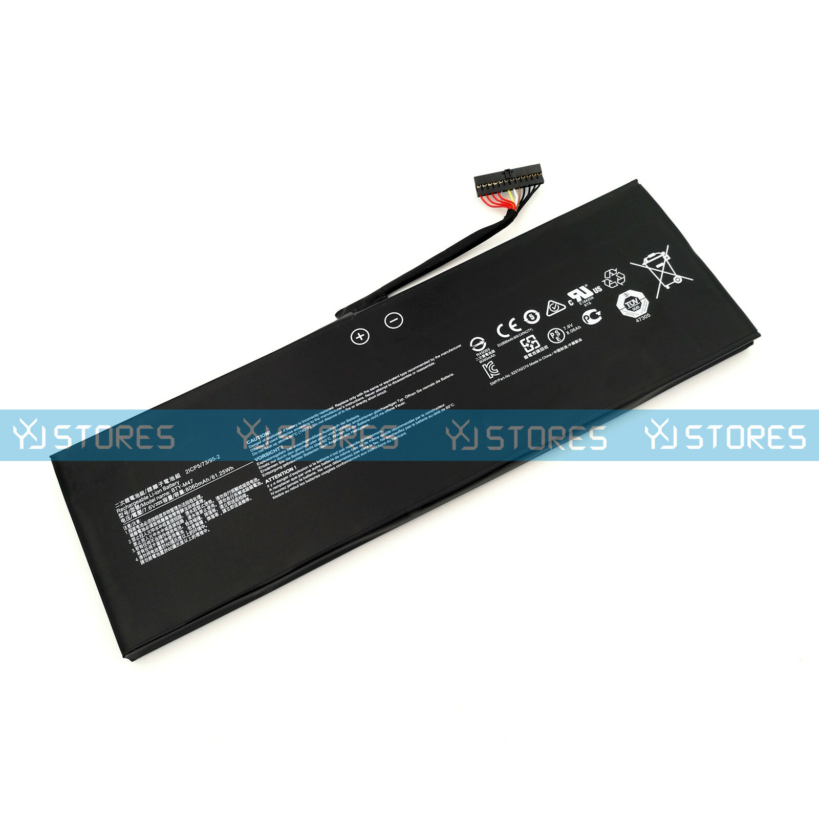 Genuine BTY-M47 Battery for Msi GS40 6QD 6QE GS43 GS43VR MS-14A1 MS-14A2 MS-14A3