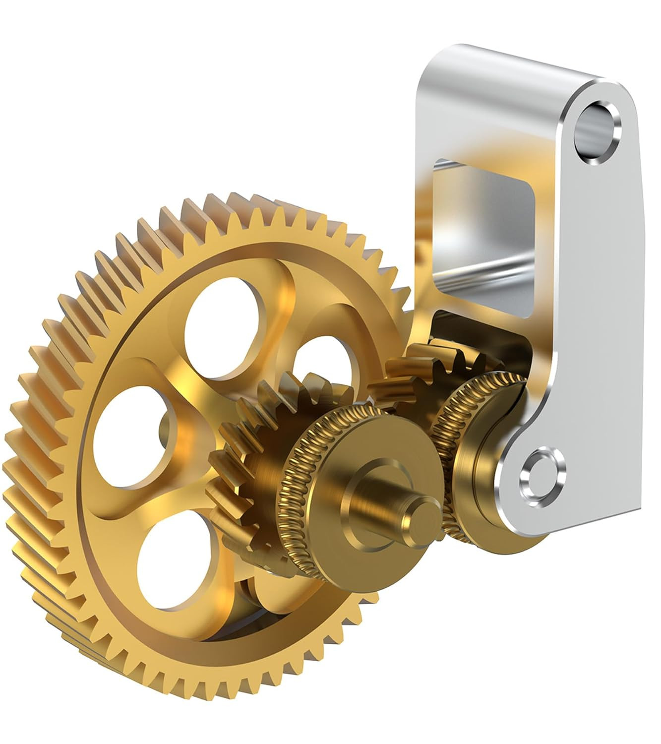 BIQU Panda Claw Upgraded Extruder Brass Gear Compatible with Bambu-Lab P1P/P1S/X