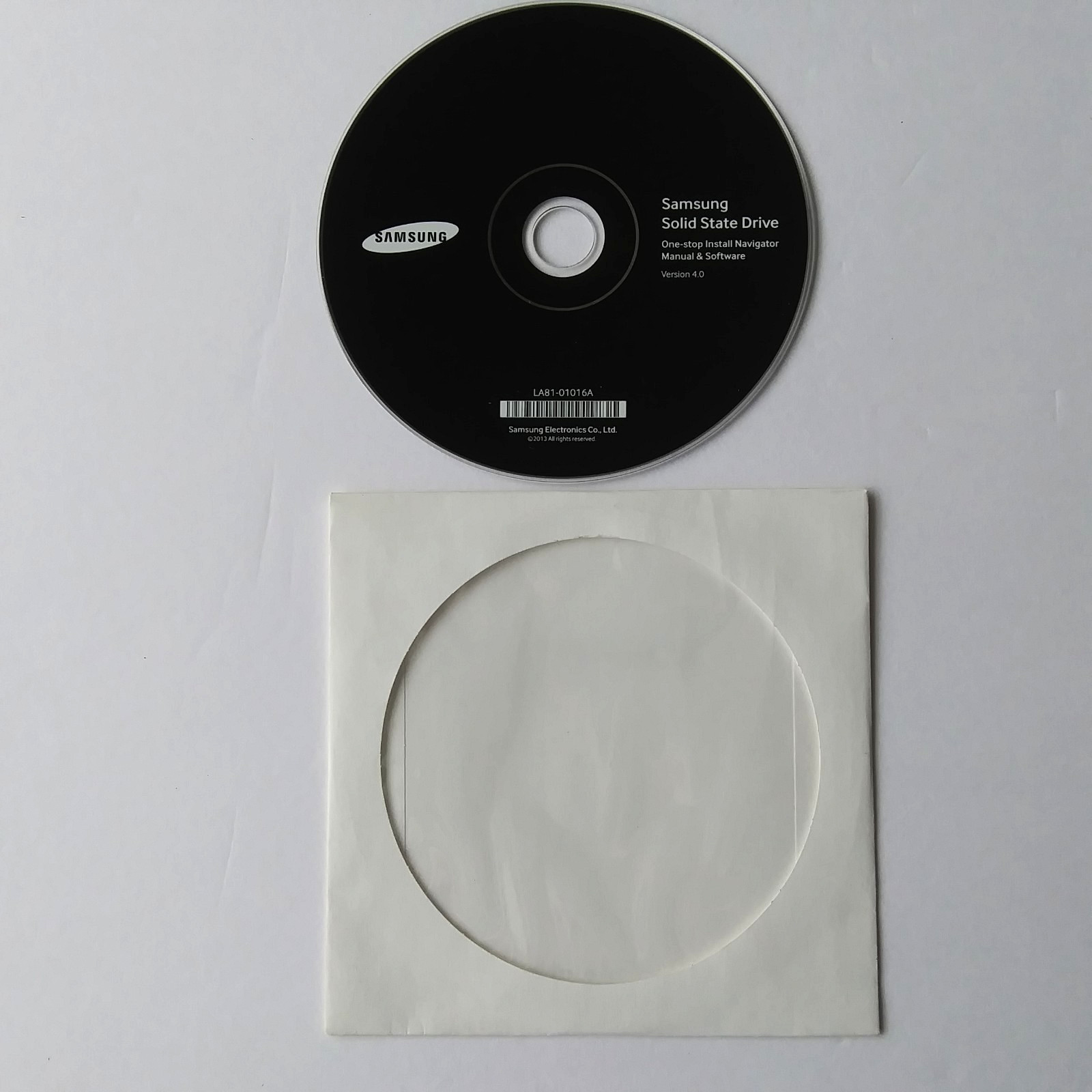 Samsung SSD Install Navigator Software v4.0 DVD Recovery Driver Utility Disc