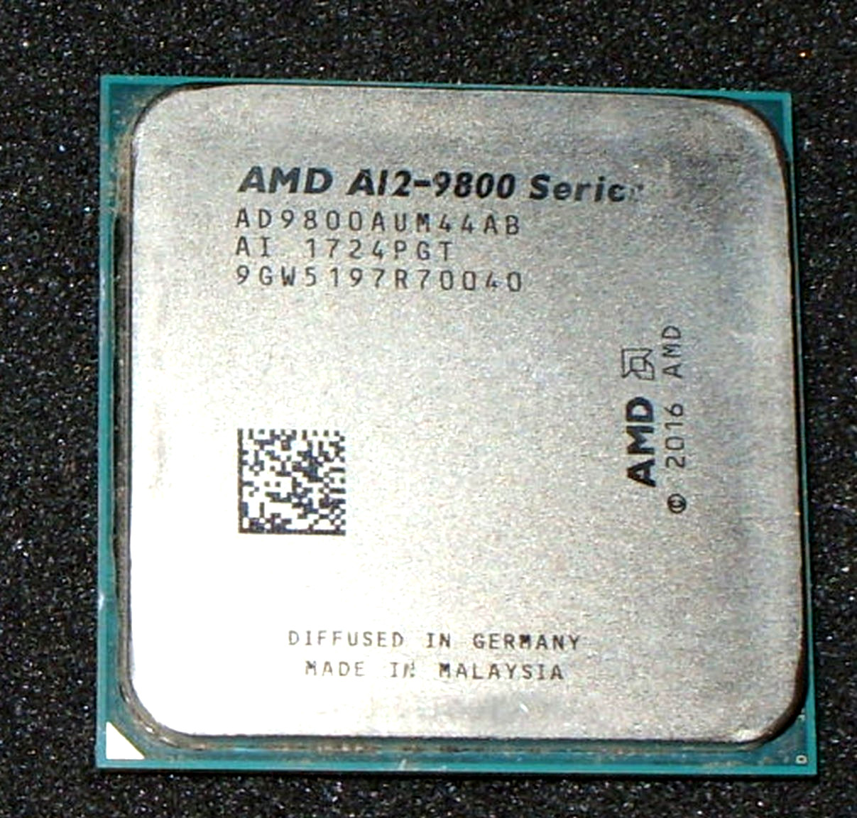 AMD A12-9800  3.8GHz QUAD CORE PROCESSOR, AD9800AUM44AB,  AM4, US SELLER