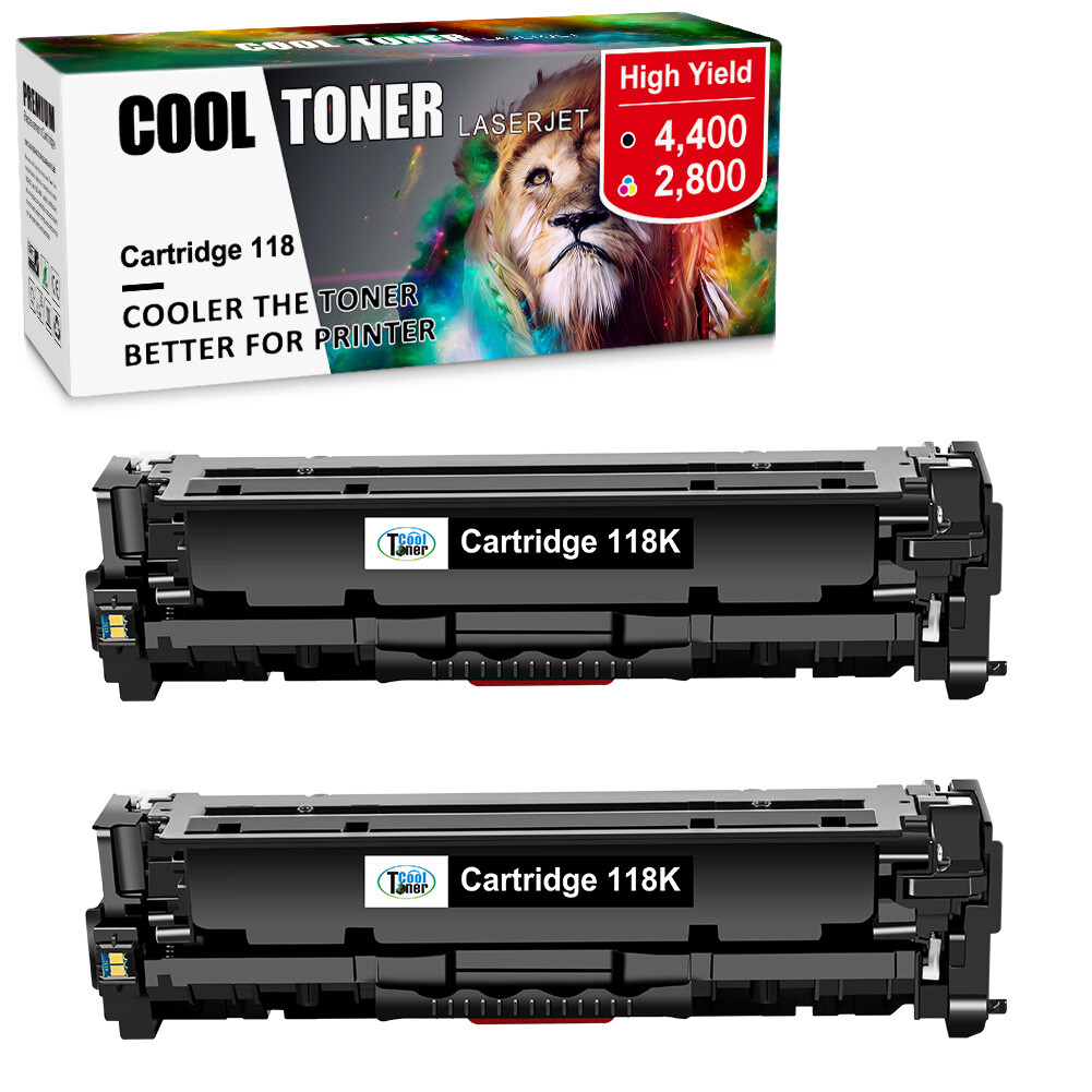 Toner Cartridge for Canon 118 CRG118 ImageCLASS MF8380CDW MF8580CDW MF726Cdw Lot