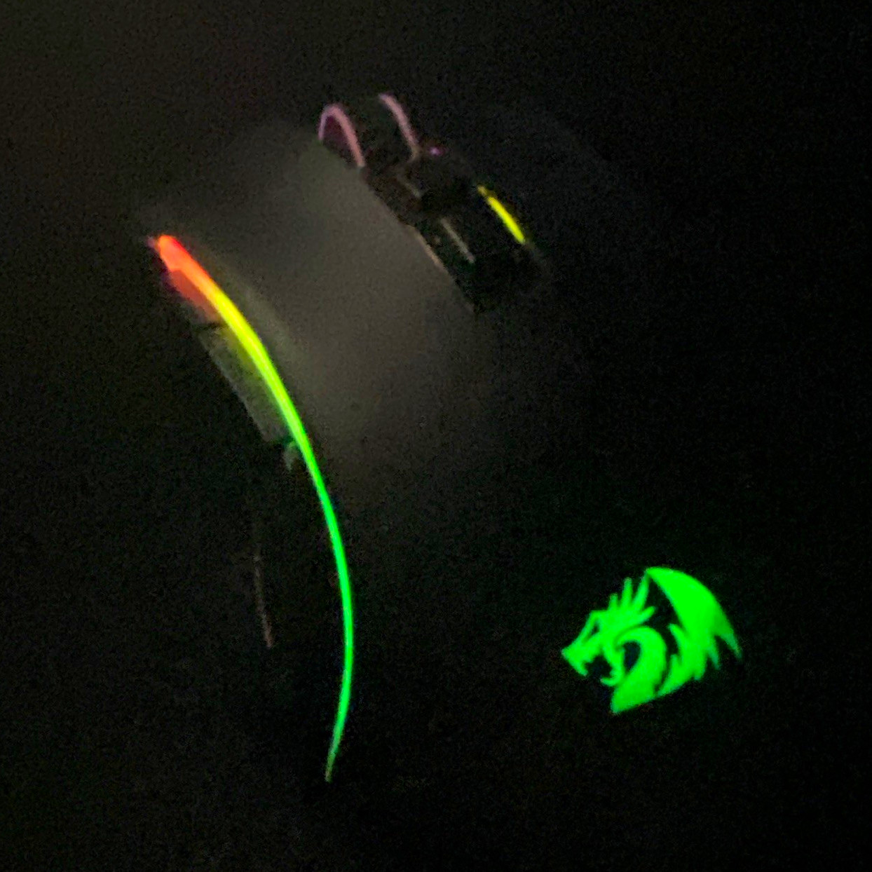 Redragon M601 RGB Wired USB Optical Gaming Mouse 3200 DPI 6-Button Black