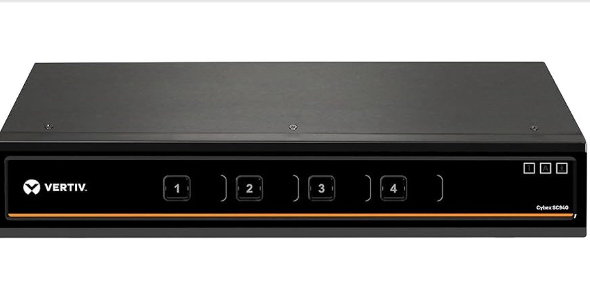 Vertiv  SC940  Cybex SC 4-Port DVI-I Dual-Head Secure KVM Switch - New