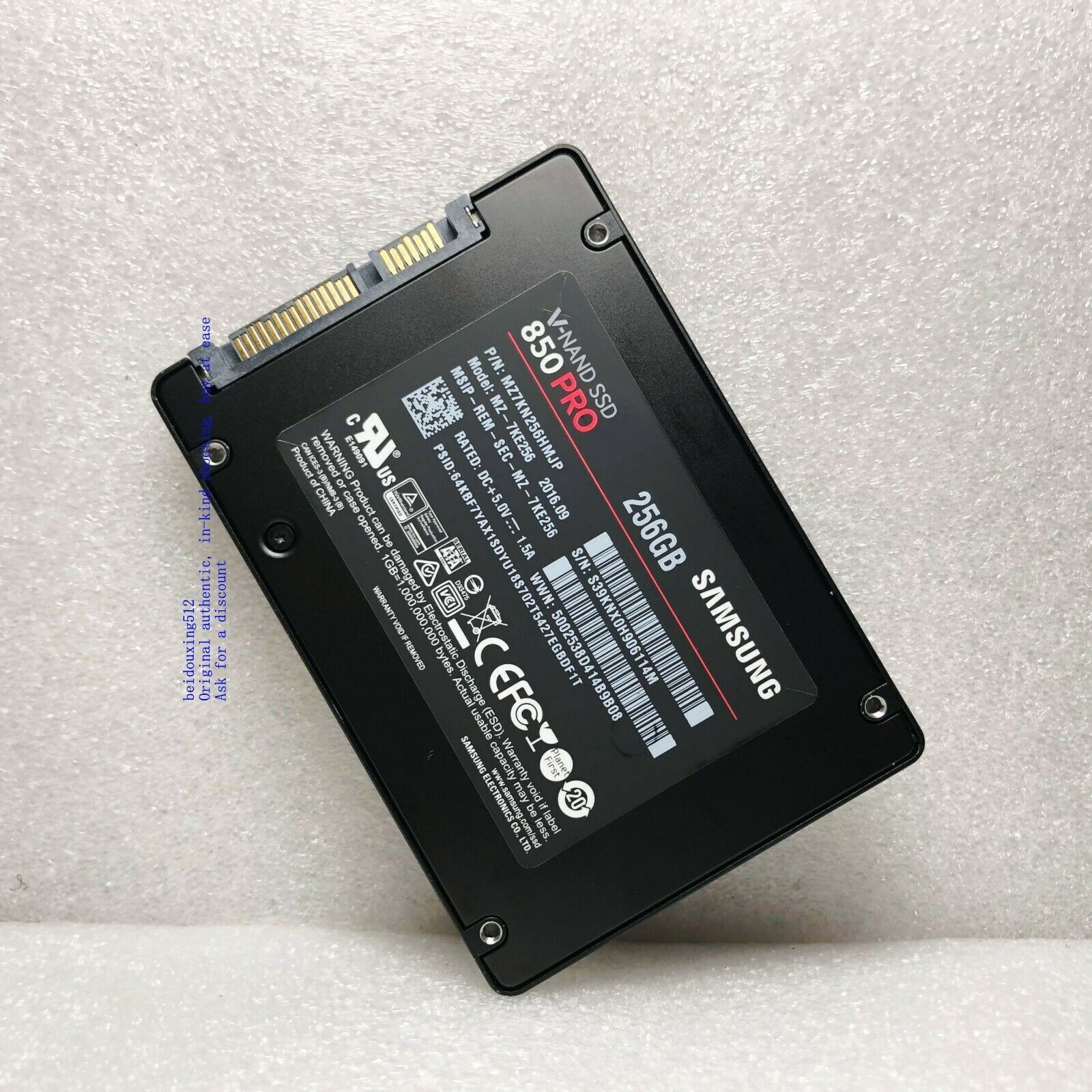 Samsung 850 Pro MZ-7KE256 256GB 2.5" Internal SATA III 6.0Gb/s SSD