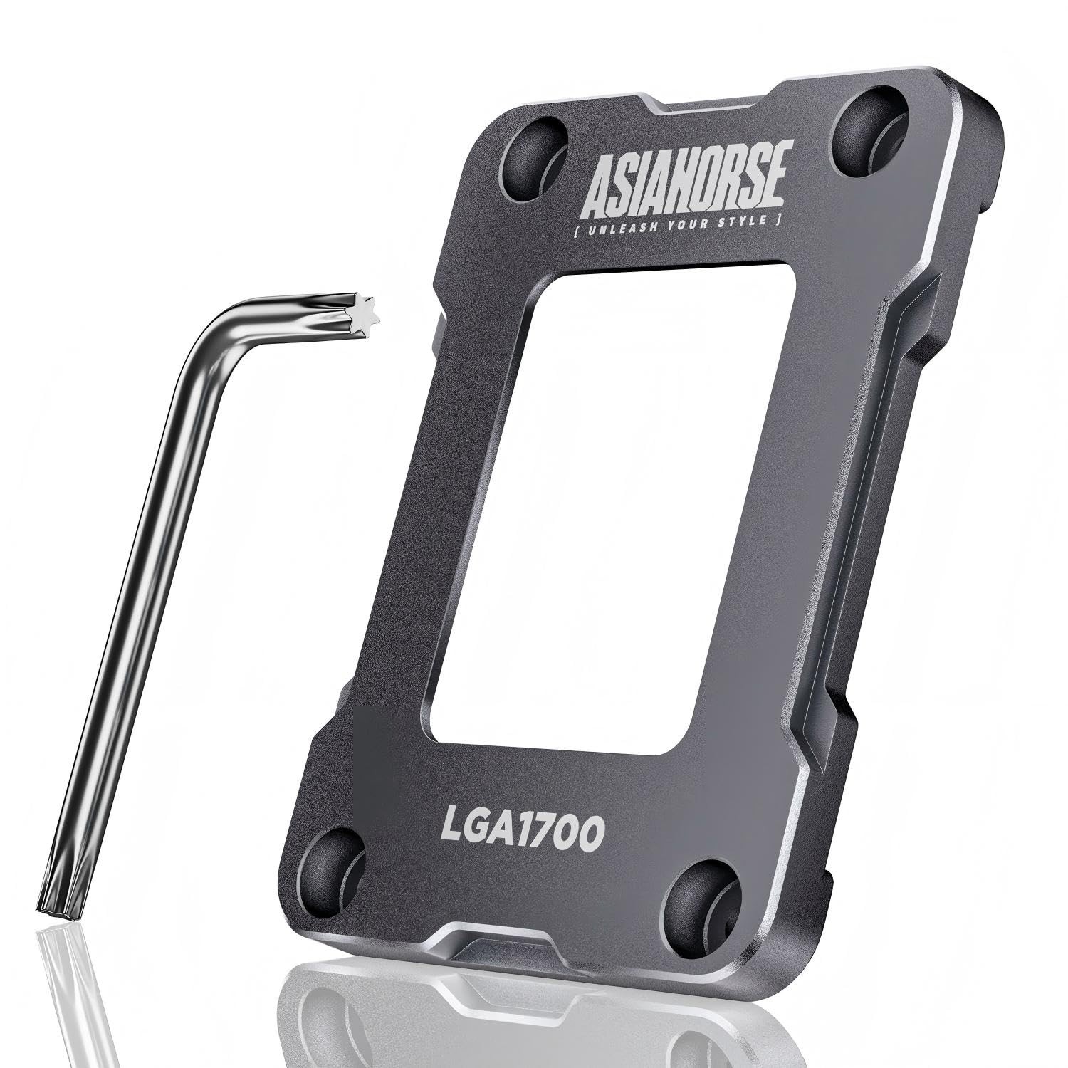 LGA 1700 CPU Frame, 100% Flush Anti-Bending Secure Frame for Intel CPU, High-...