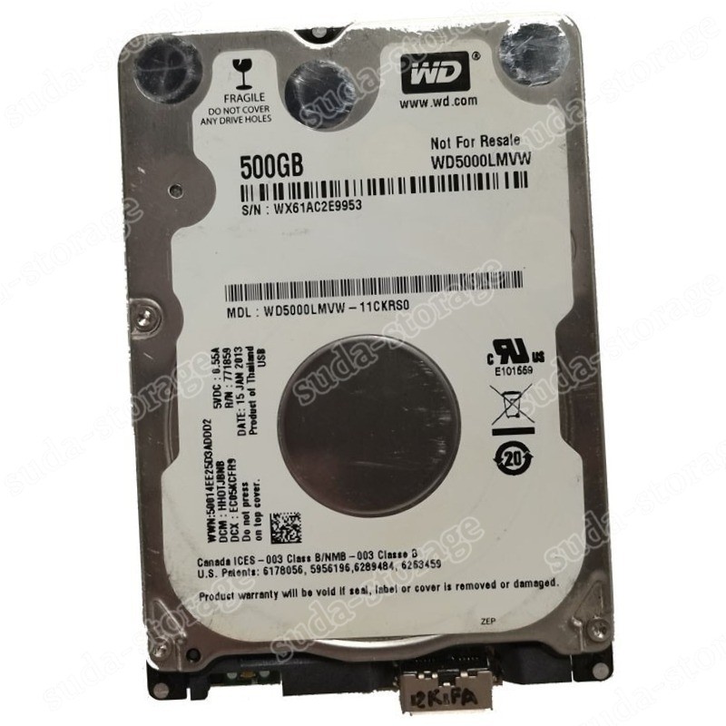1PCS Western Digital 500GB WD5000LMVW-11CKRS0 USB 3.0 2.5 in External Hard Disk