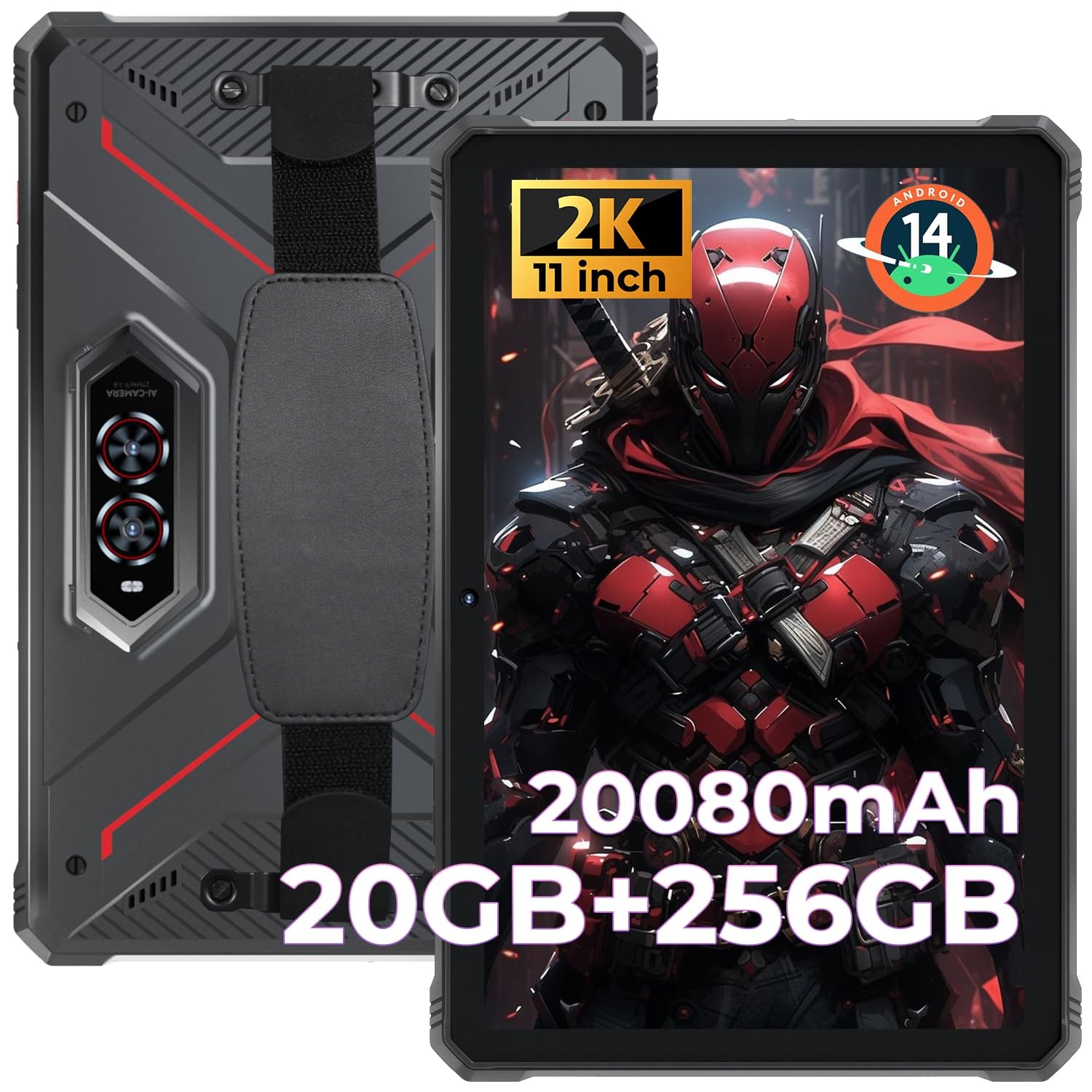 HOTWAV R9 Pro 11in Rugged Tablet 20080mAh IP68 2K