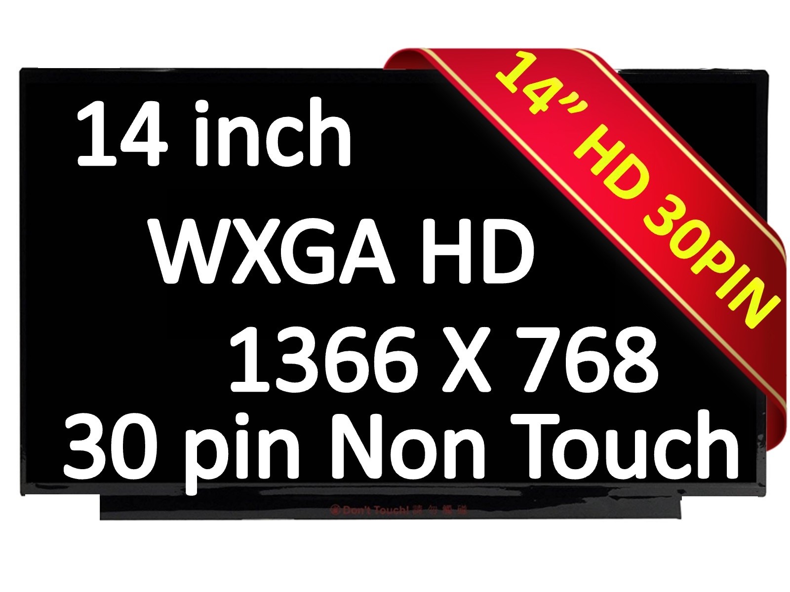 HP M13565-001 NT140WHM-N51 V8.0 14" HD WXGA 30 Pins Screen LCD LED Display