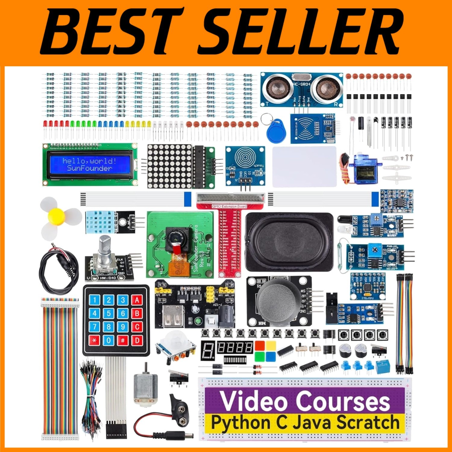 Raphael Ultimate Starter Kit for Raspberry Pi 5 4*#