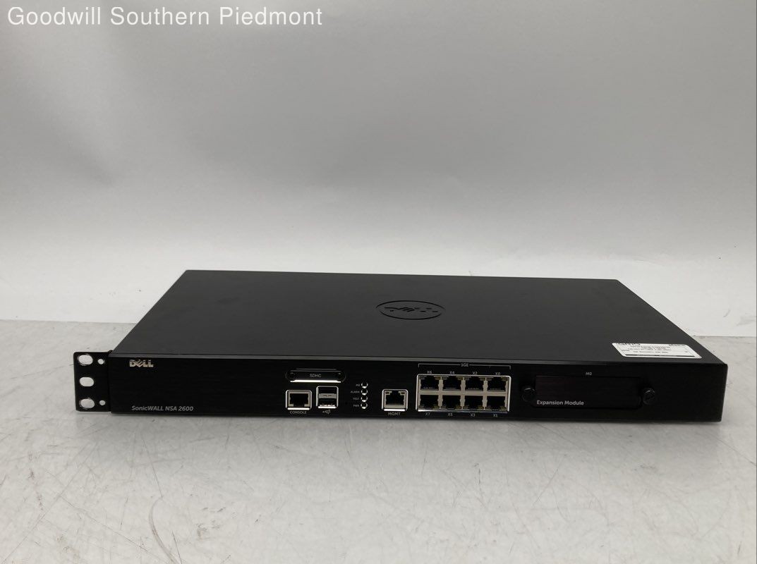 Dell SonicWALL NSA 2600 Network Security Appliance Firewall - Tested