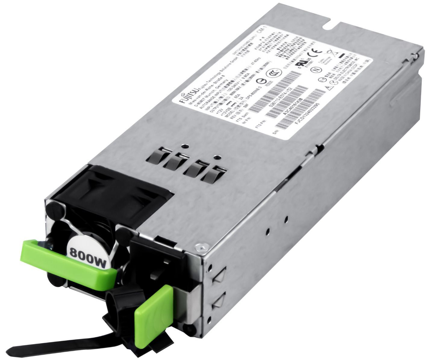 SERVER POWER SUPPLIES FUJITSU A3C40161428 S26113-E574-V52 DPS-800NB D 800WATT 1x FAN