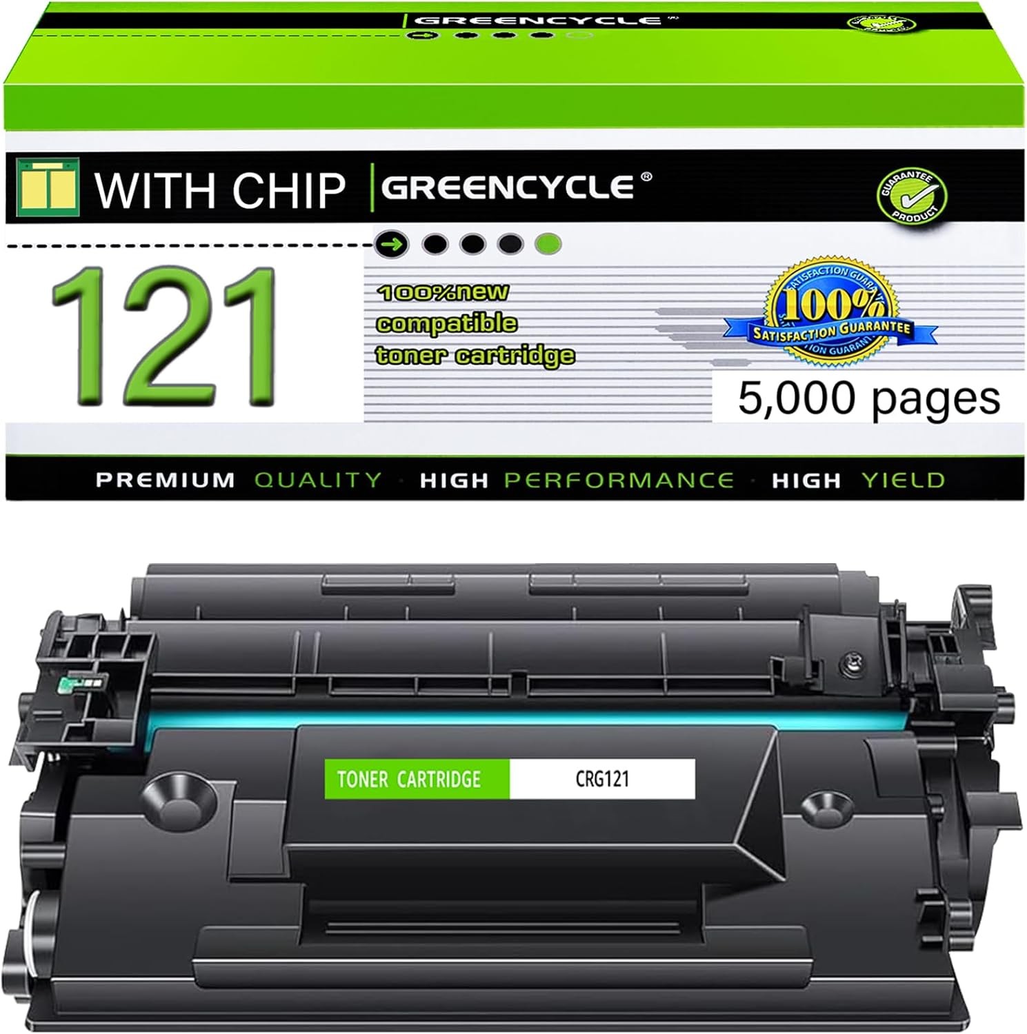 CRG121 Toner Compatible for Canon 121 ImageCLASS D1620 D1650 3252C001 Lot
