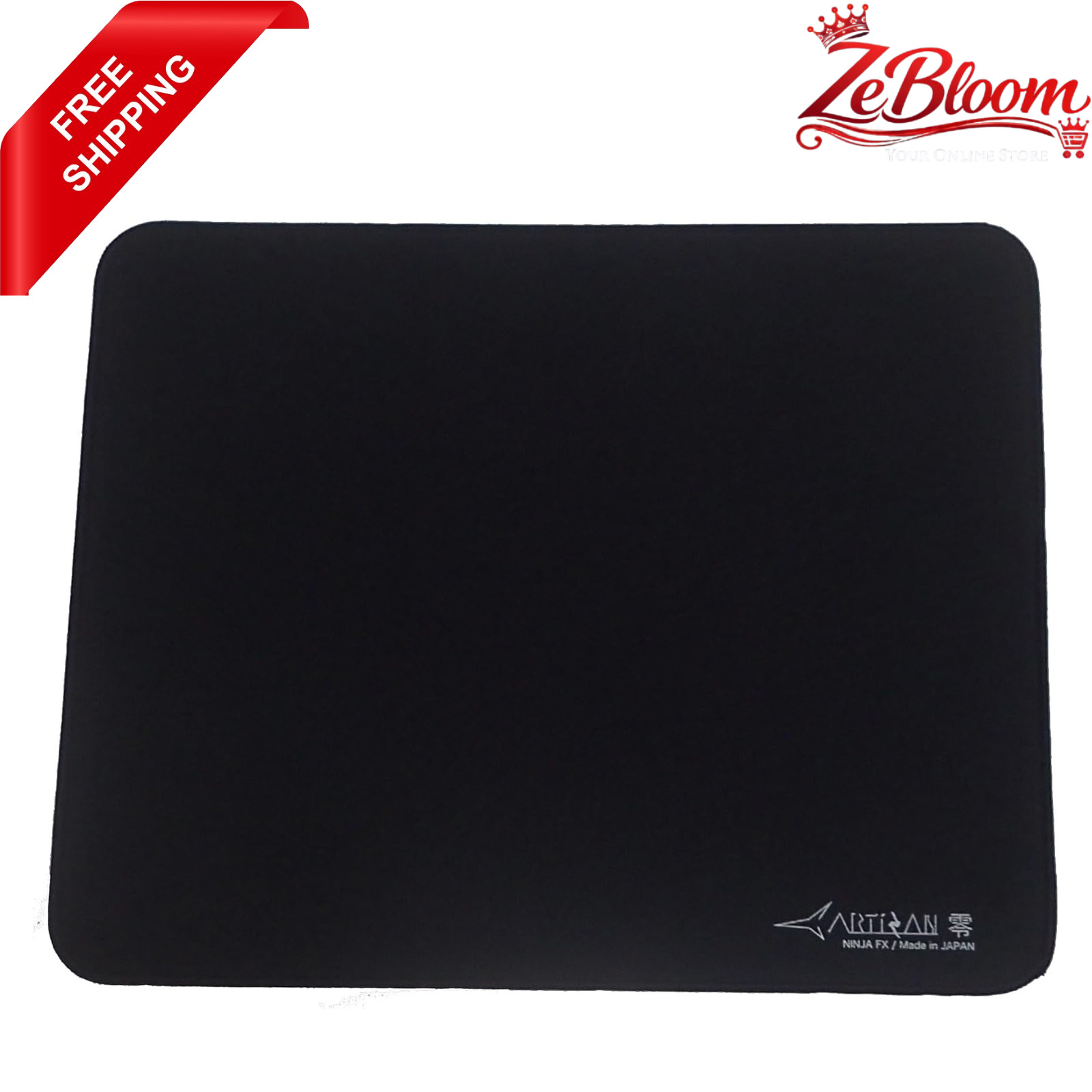 Artisan Zero FX Soft XL Mouse Pad – Premium Soft Cloth Surface Black