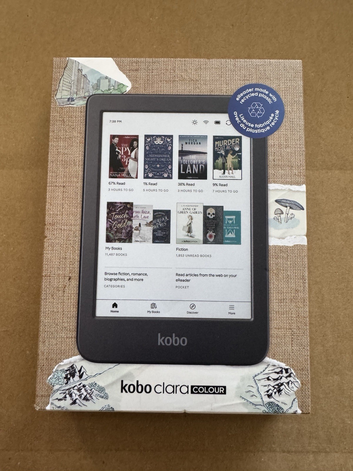 Kobo Clara Colour eReader | 6" 16GB eInk Kaleido 3 Color Display NEW
