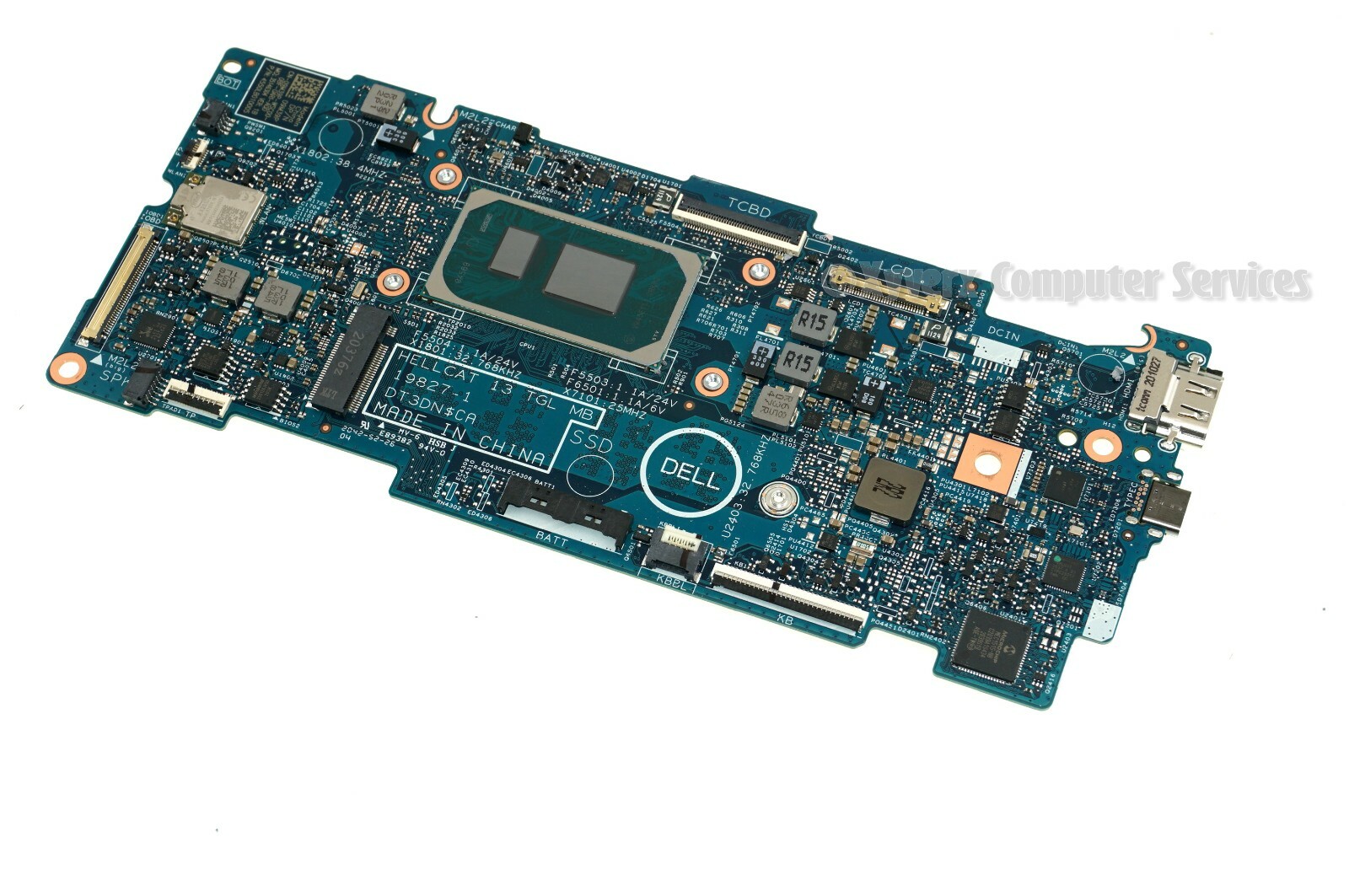 9M39P OEM DELL MOTHERBOARD INTEL I7 1165G7 16GB INSPIRON 7306 P125G (AA54)*