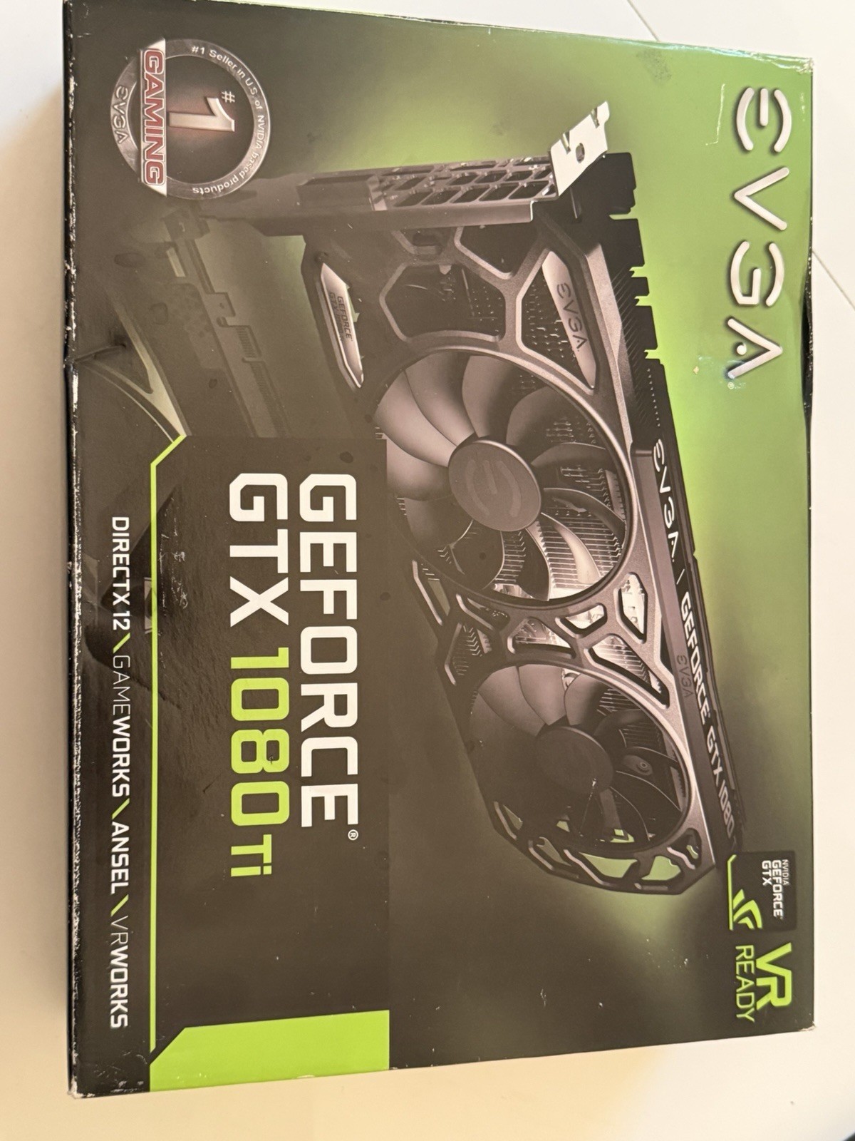 EVGA GeForce GTX 1080 Ti SC2 Gaming 11GB GDDR5X Graphics Card GPU w/ Box