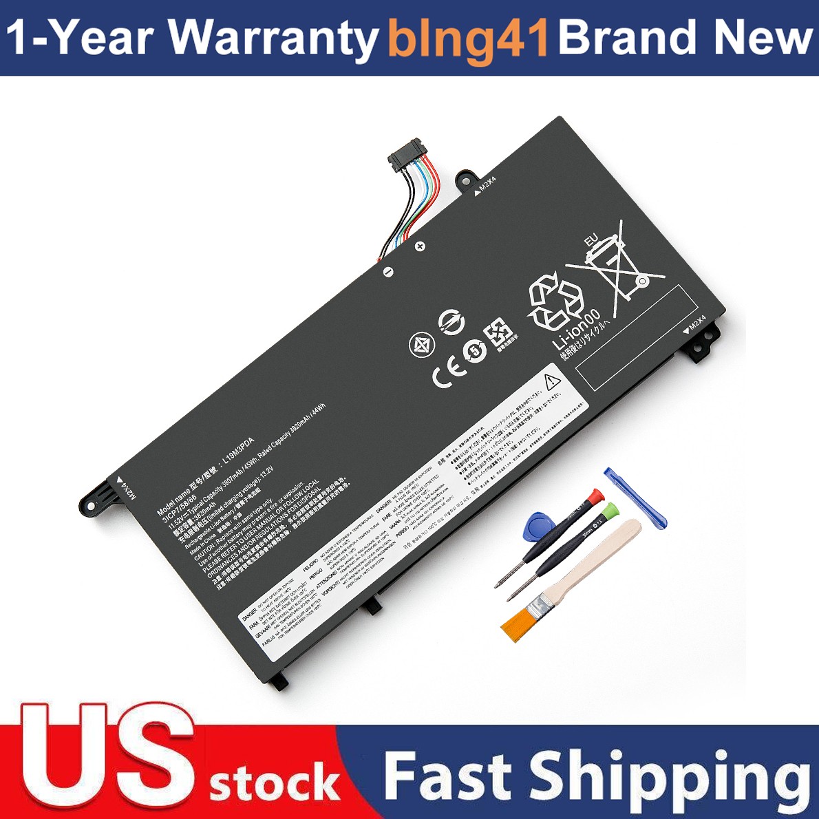 L19M3PDA L19C3PDA L19D3PDA Battery For Lenovo ThinkBook 14 15 G2 G3 G4 IAP ABA