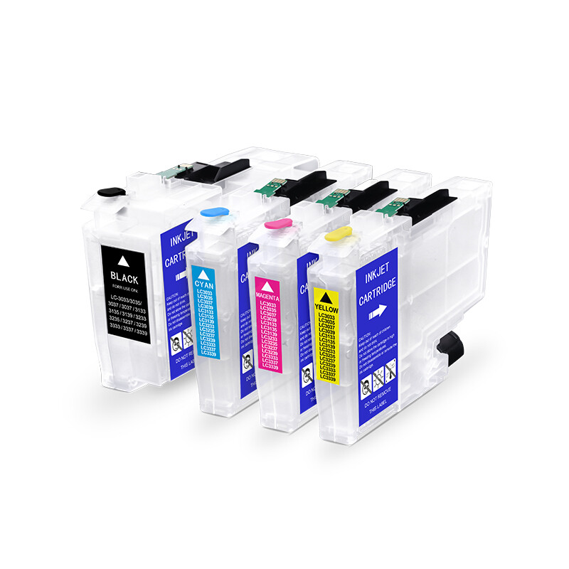 4PC LC3235 Refillable Ink Cartridge For Brother DCP-J1100DW MFC-J1300 EUR