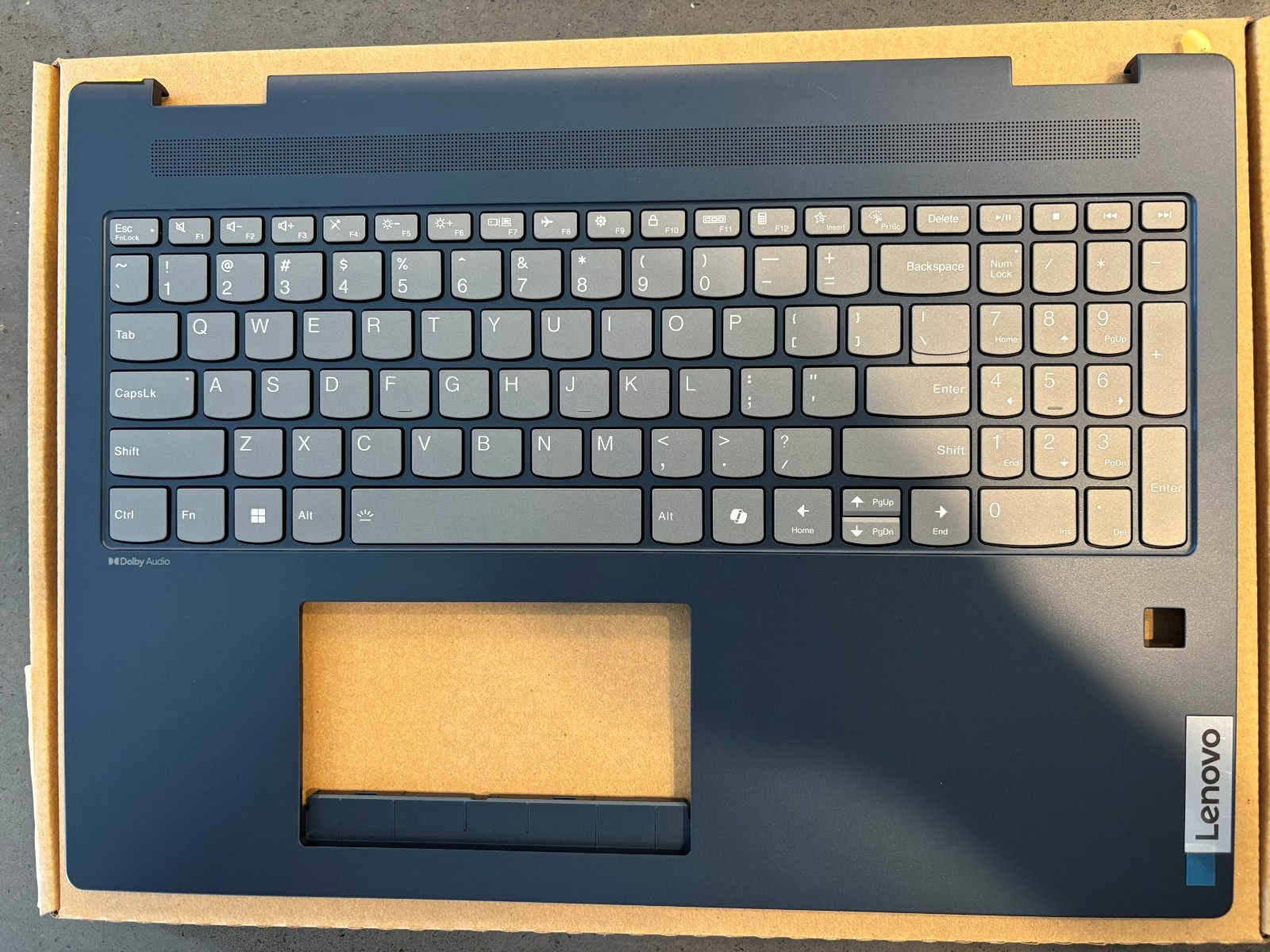 5CB1N95094 New Genuine Lenovo IdeaPad 5 2-in-1 16IRU9 Plamrest Cover Cosmic Blue