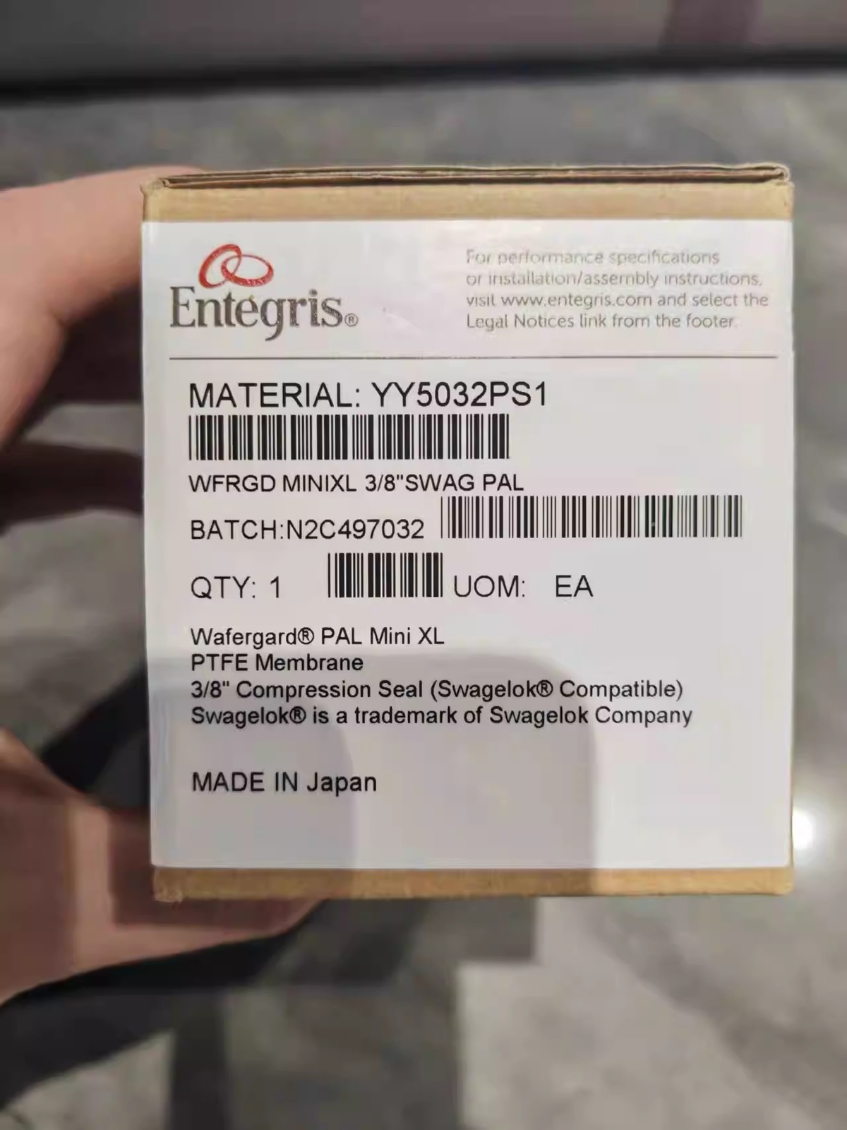 1pcs Brand New  Entegris Filter YY5032PS1 By FedEx or DHL