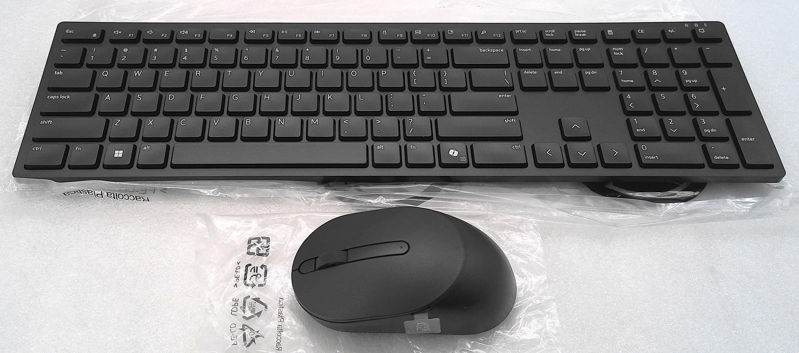 NEW DELL CNWCR KB3121Wp KM5221WBKB-US WIRELESS KEYBOARD & MOUSE