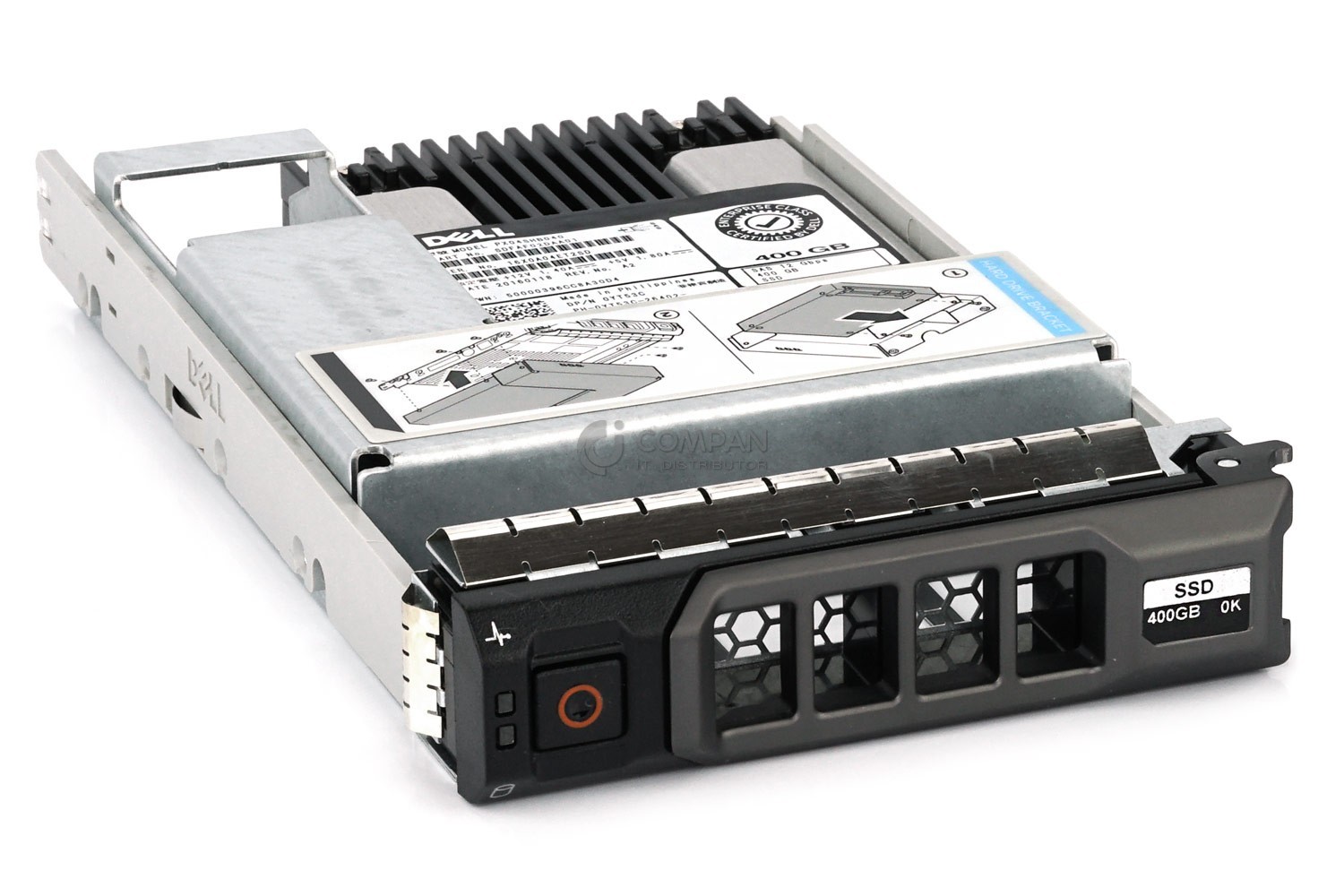 YT53C DELL 400GB 12G WI MLC SAS SSD 2.5 IN 3.5 HOT SWAP R DRIVE 0YT53C